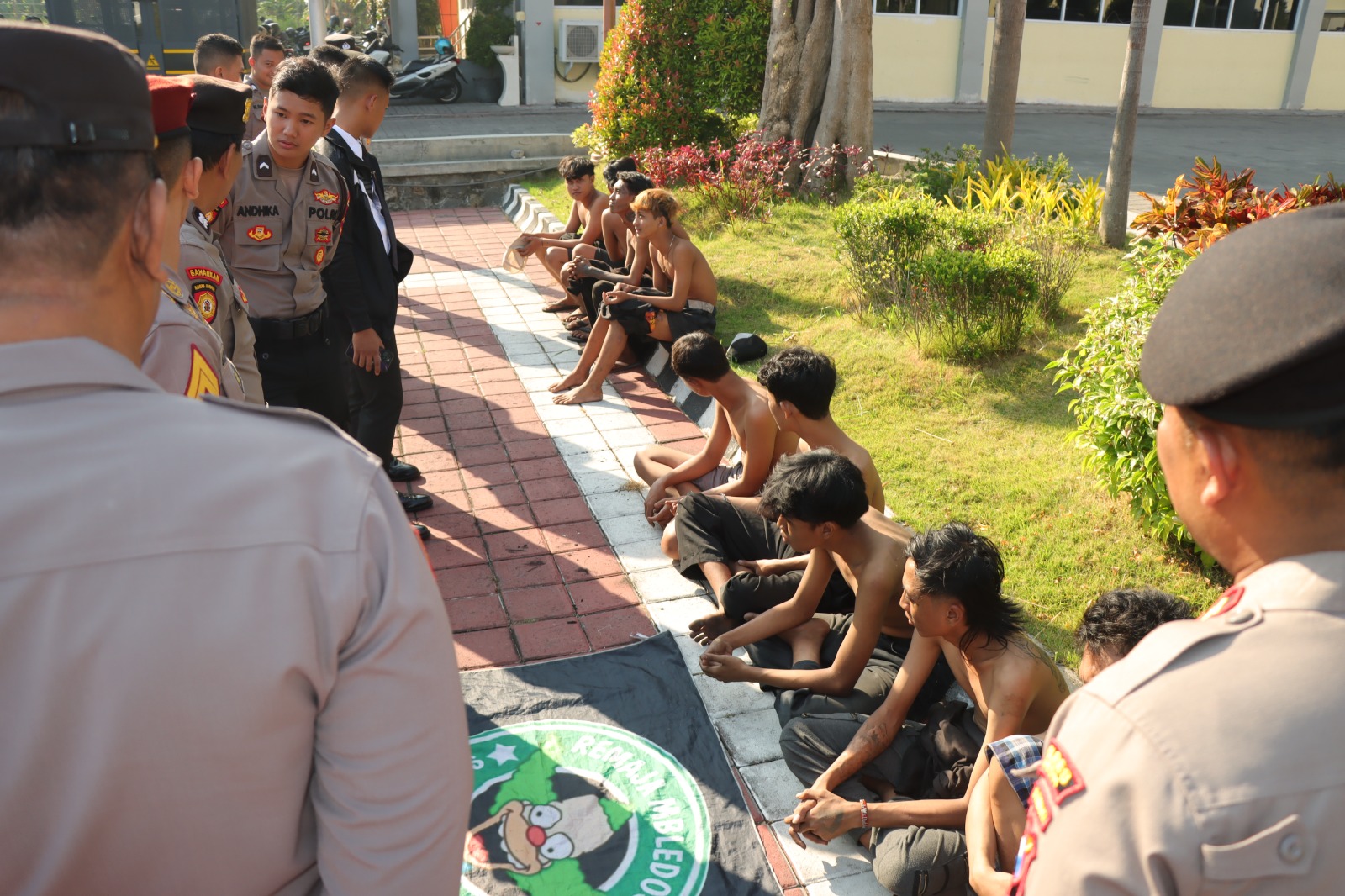 Polres Gresik Ringkus Geng Motor Usai Aksi Penculikan dan Penganiayaan