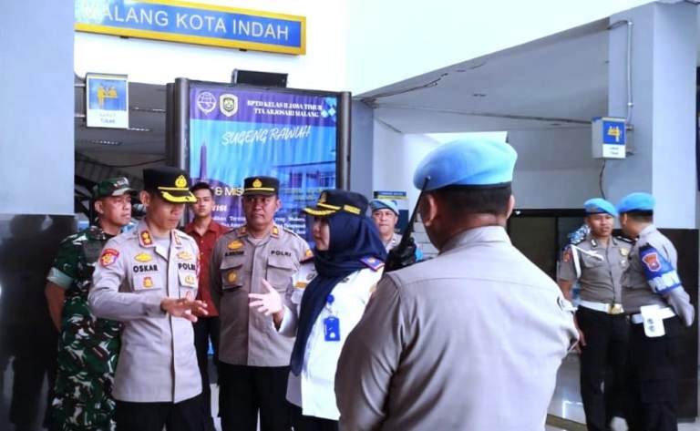 Pascainsiden Pengeroyokan, Wakapolresta Malang Kota Gandeng Berbagai Pihak Pastikan Terminal Arjosari Kondusif