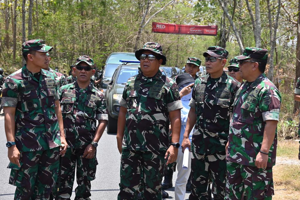 Berkunjung ke Tulungagung, Pangdam V/ Brawijaya Tinjau Aset TNI AD