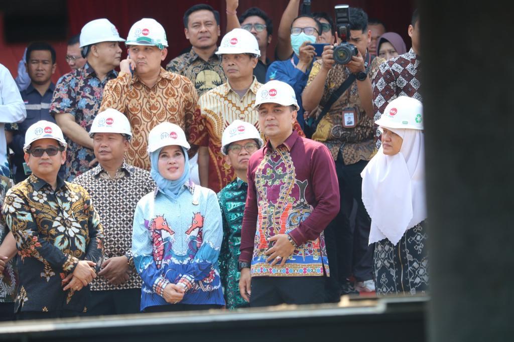Kajati Jatim Lakukan Ground Breaking Pembangunan Rumah Sakit Surabaya Timur