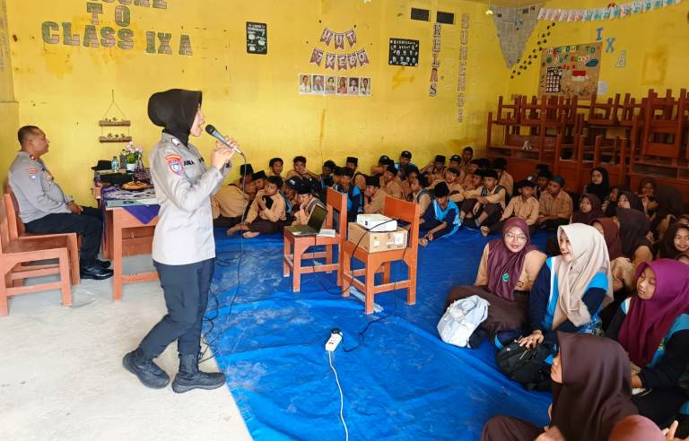 Polresta Banyuwangi Perkuat Pembinaan Disiplin dan Antibullying di Kalangan Pelajar