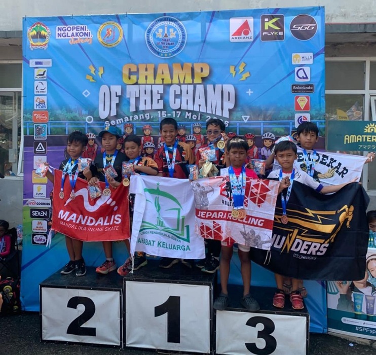 Atlet Thunders Bojonegoro Borong Medali di Camp of The Champ Semarang 2026