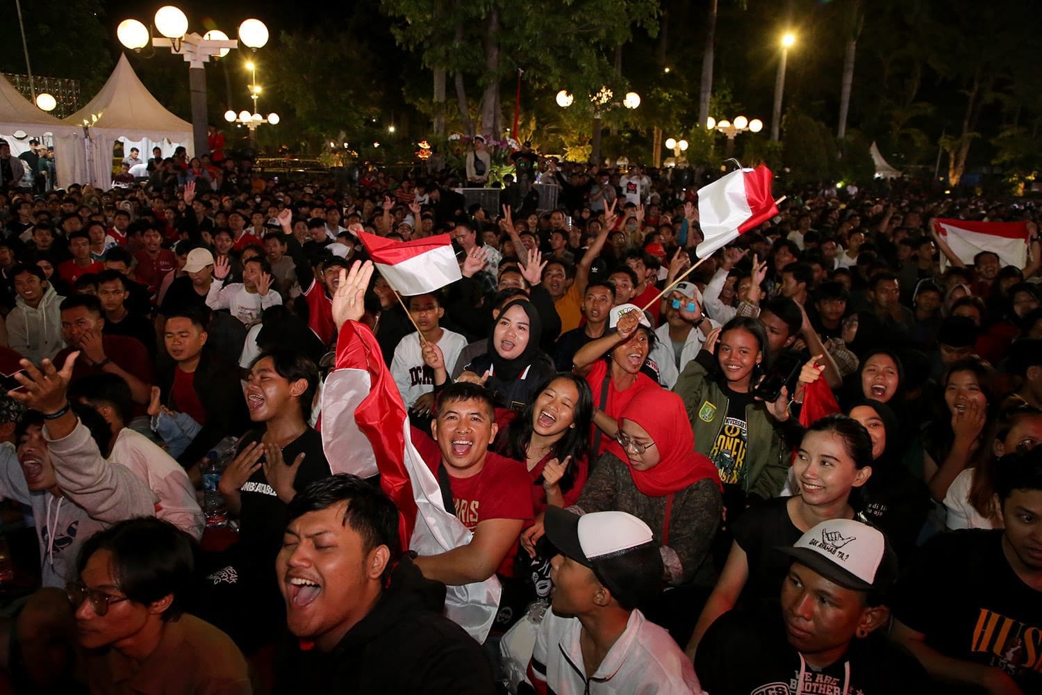 Nobar Piala Asia U-23 Indonesia Vs Irak di Gelora 10 November, Satpol PP Surabaya Kerahkan 427 Personel