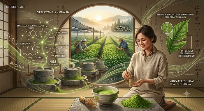 Matcha, Si Hijau Penenang Pikiran