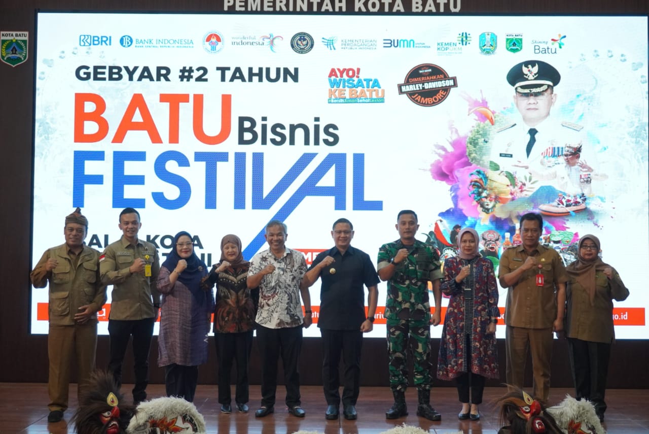 Mendorong Investasi dan Pengembangan Wisata, Pj Wali Kota Batu Buka Event Batu Bisnis Festival 2024