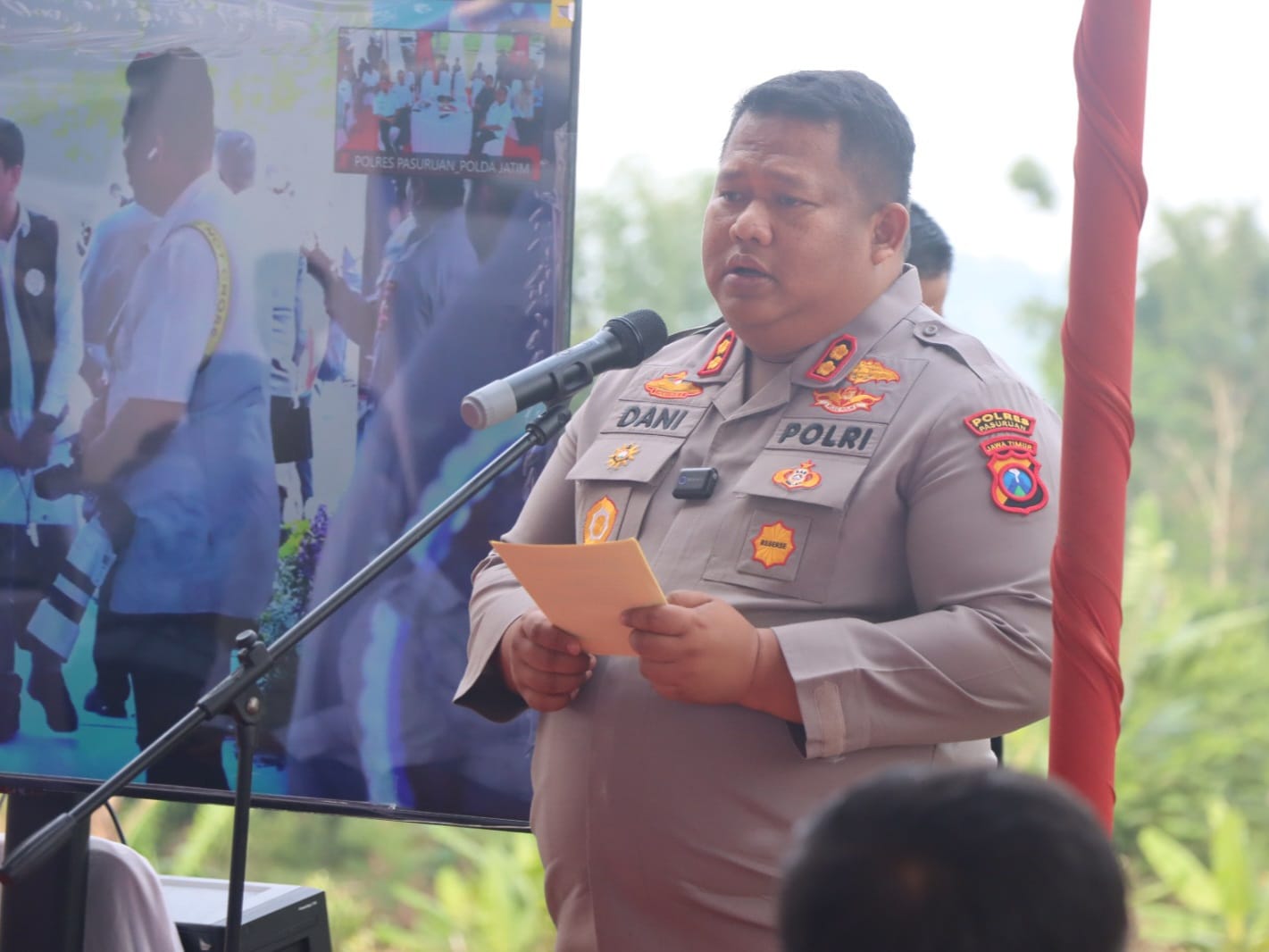  Polres Pasuruan Dukung Ketahanan Pangan Nasional melalui Penanaman Jagung