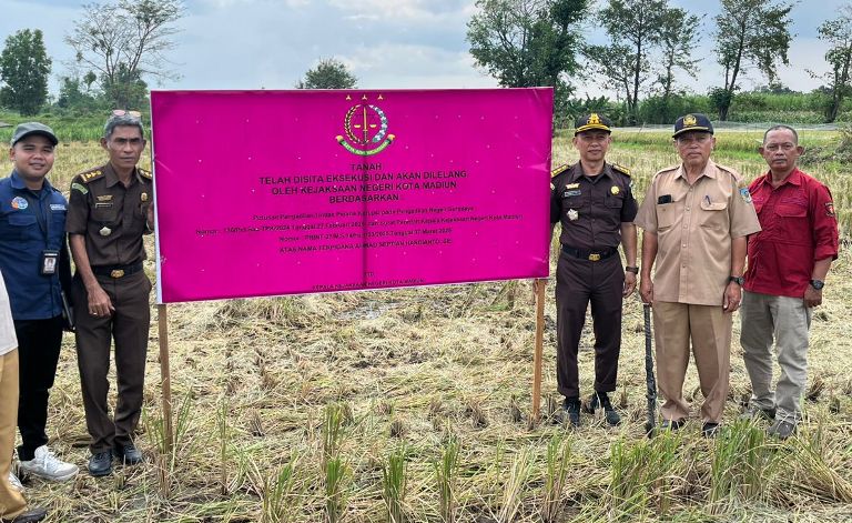 Kejari Kota Madiun Sita Aset Terpidana Korupsi Bank Jatim Serayu Capai Rp 2,8 Miliar