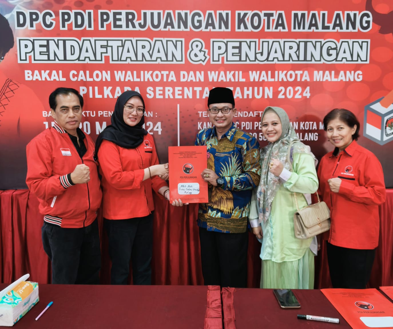 Pilkada Kota Malang 2024: Aziz Ingin Wujudkan Malang Maju Bersama PDI-P 