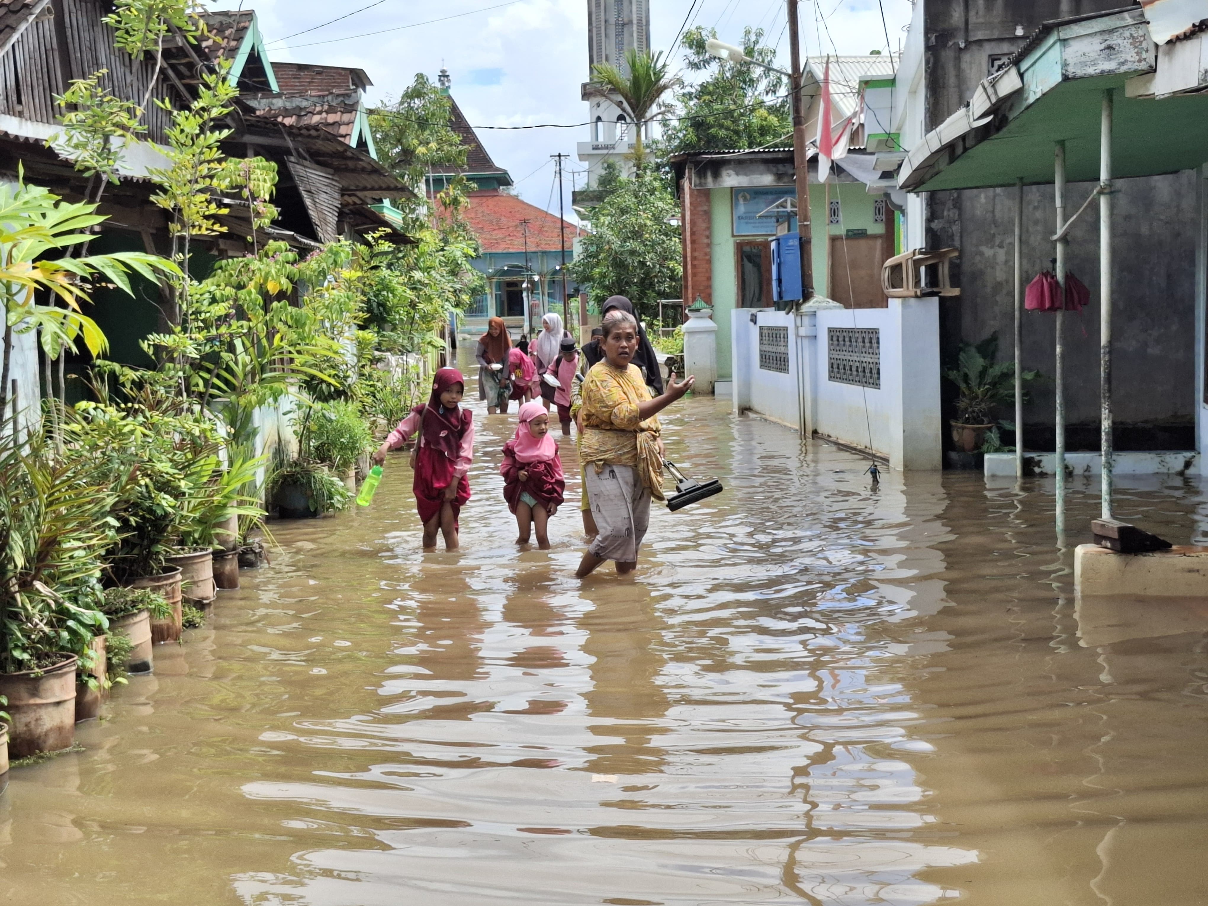 Sejumlah Desa di Winongan Terdampak Banjir, Warga Berjuang