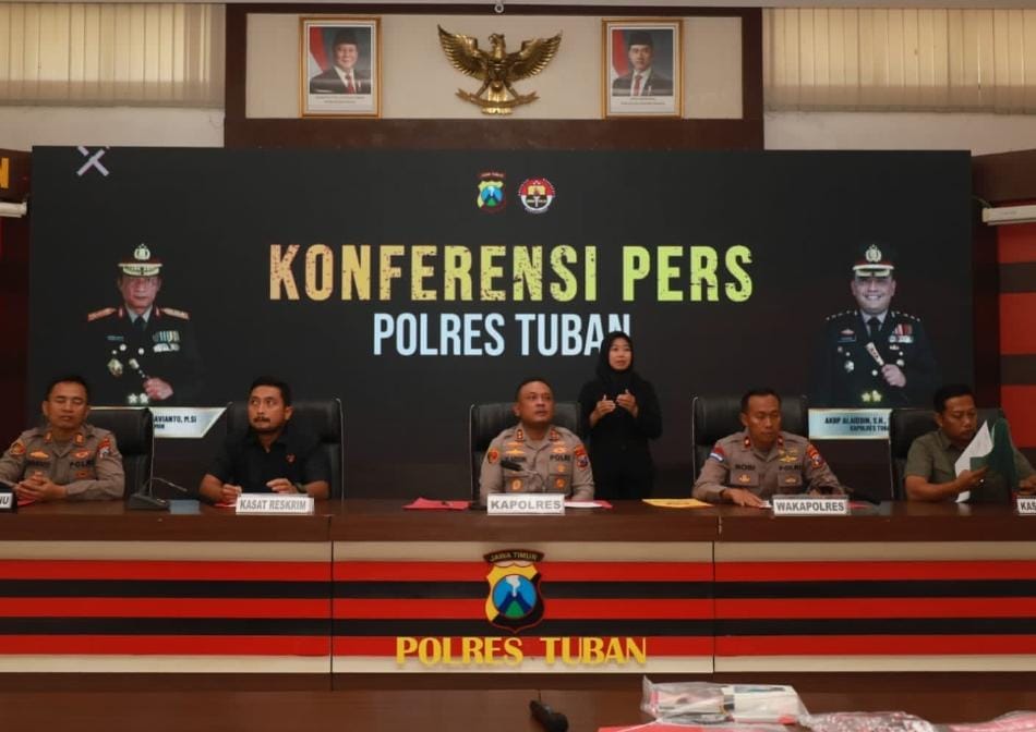 Polres Tuban Ungkap 4 Kasus Narkoba, Amankan 21,7 Gram Sabu dan 780 Pil Pregabalin