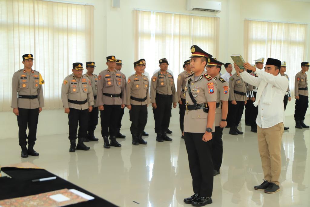 Belum Sebulan Menjabat, Kasatlantas Polres Gresik Dimutasi