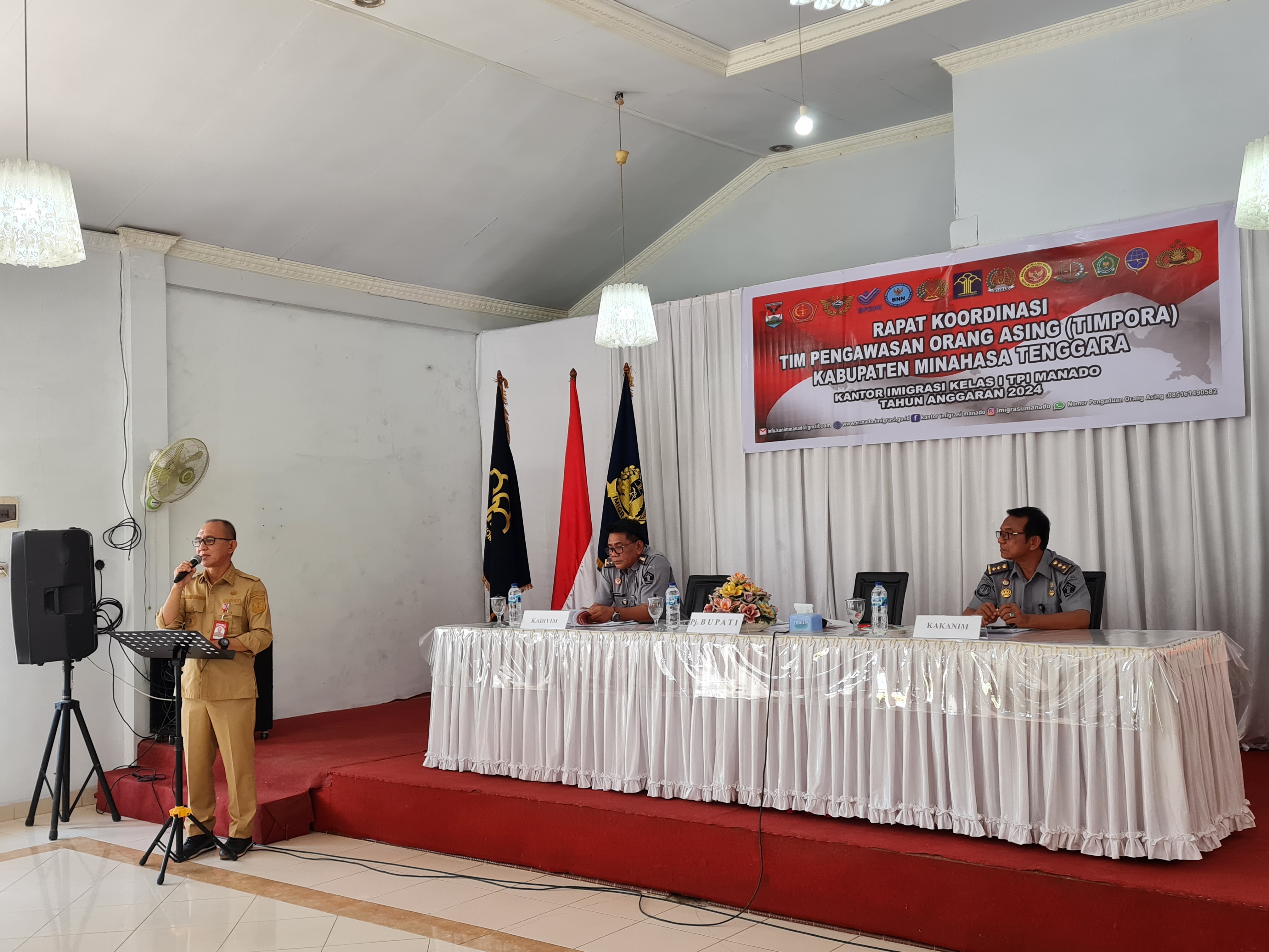 Kantor Imigrasi Manado Perkuat Pengawasan Orang Asing di Minahasa Tenggara
