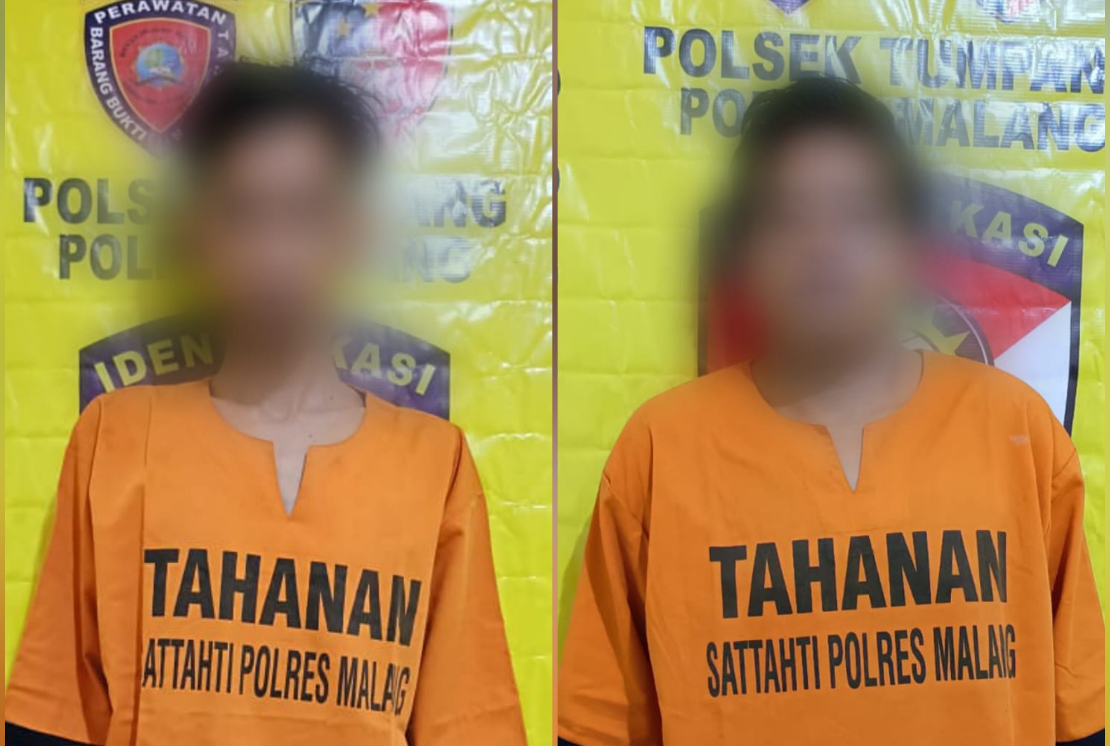 Buron Usai Beraksi di Tumpang, Dua Penjambret Sadis Diringkus Polres Malang, Satu Pelaku Masih Diburu