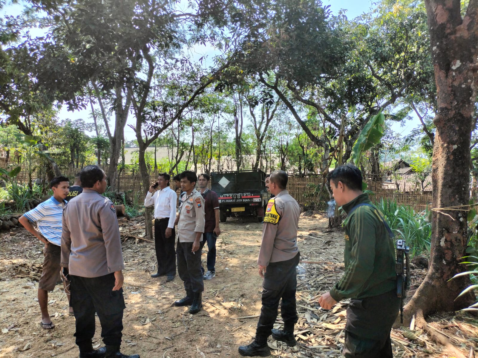 Pikap Curian Ditemukan di Hutan Lumbang, Pelaku Kabur