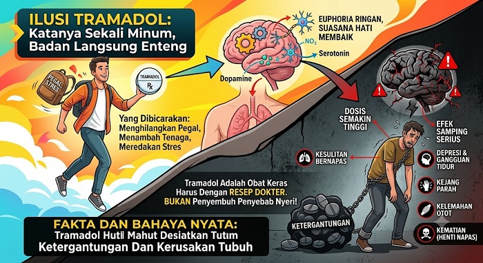 Tramadol: Jalan Pintas Menuju Sesat