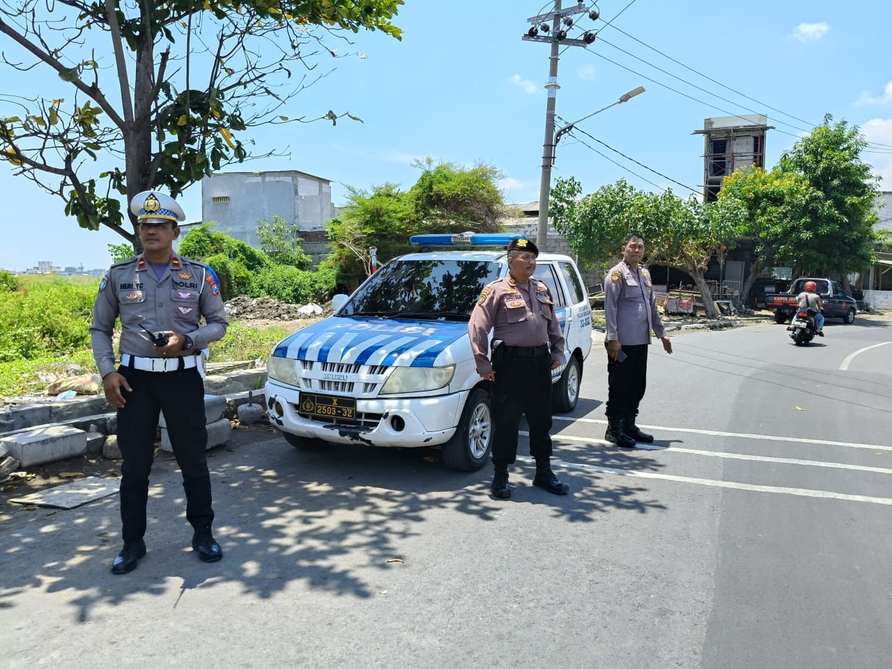 Polsek Kenjeran Intensif Patroli Keamanan