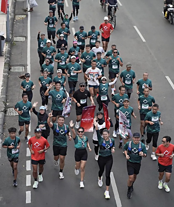 Fun Run JConnect Run Soerabaja 10K di Surabaya Dimeriahkan 10 Komunitas Lari