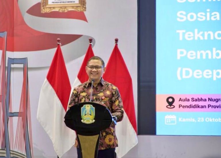 Kolab Bersama Kelas Pintar, Dindik Jatim Ajak Guru Optimalkan Teknologi untuk Pembelajaran Mendalam