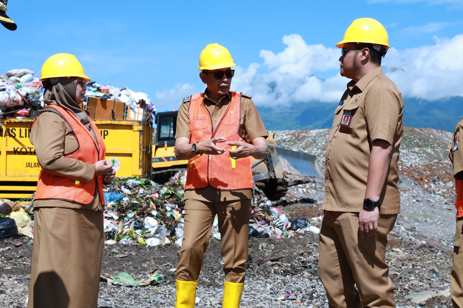 Evaluasi Instruksi Presiden, Pj Wali Kota Wahyu Tinjau TPA Supit Urang