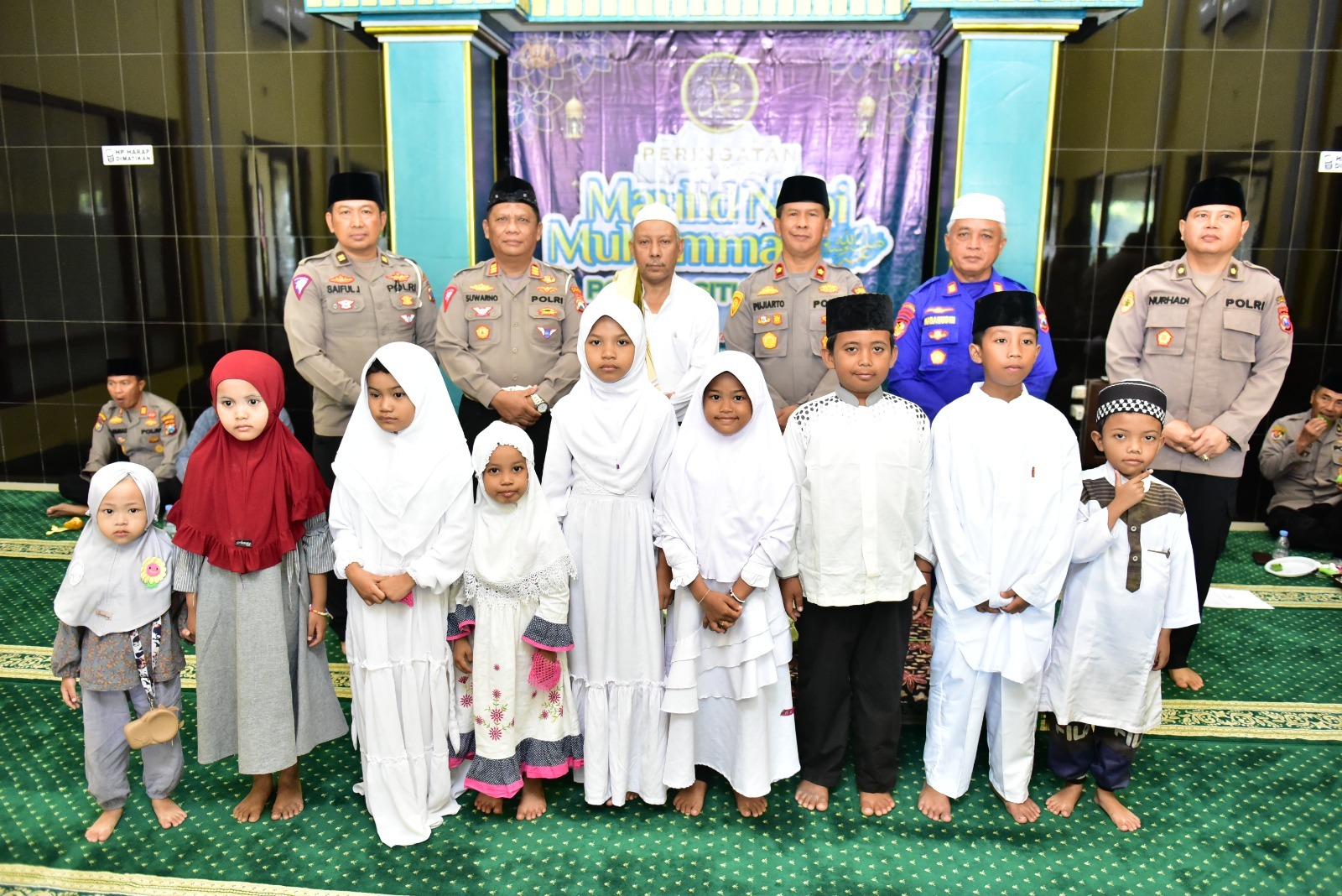 Polres Situbondo Gelar Doa Bersama dan Beri Santunan Anak Yatim Piatu