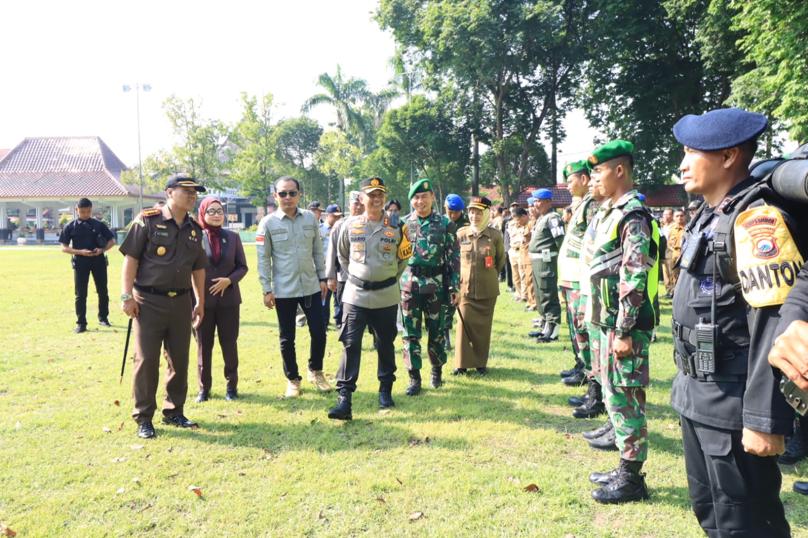 Forkopimda Bojonegoro Apel Pergeseran Pasukan Pengamanan TPS Pemilu Serentak 2024