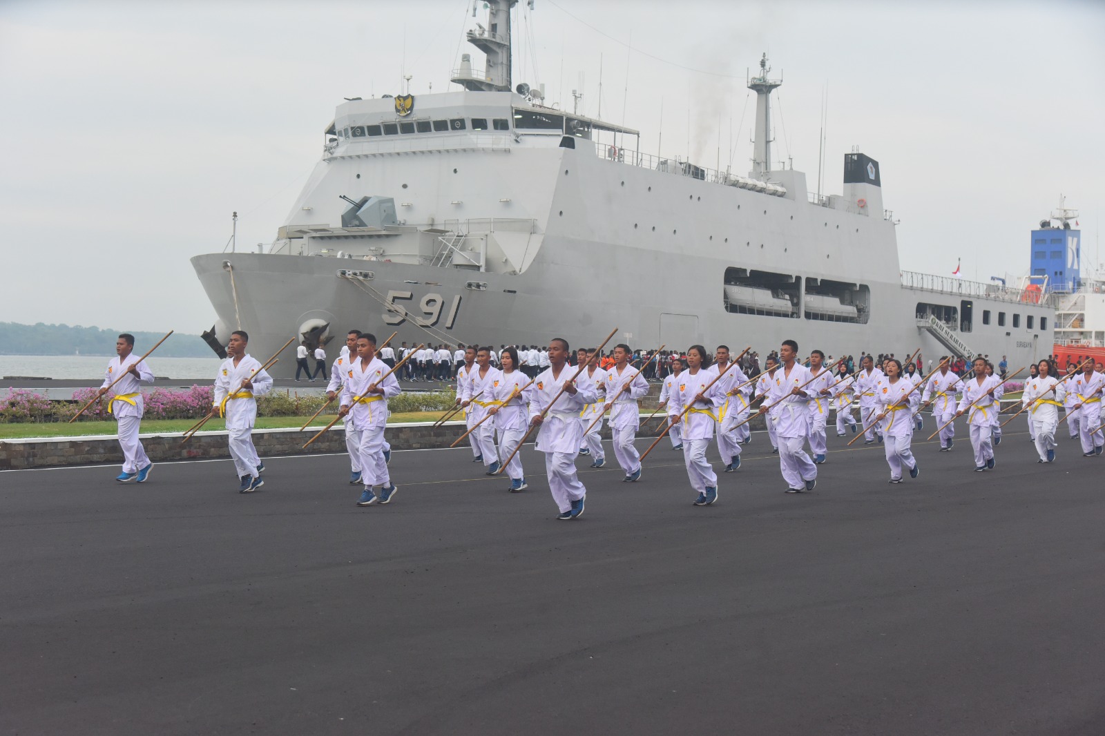 Koarmada II Gelar Kejurnas Karate Piala Pangkoarmada RI 2024, Wujud Komitmen TNI AL dalam Pembinaan Olahraga