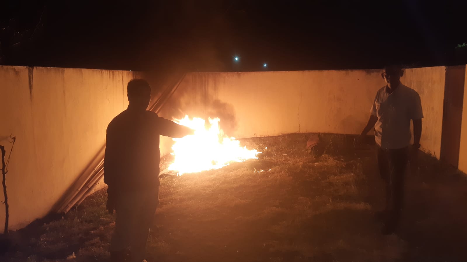 Polsek Waru Berangus Arena Sabung Ayam di Desa Berbek