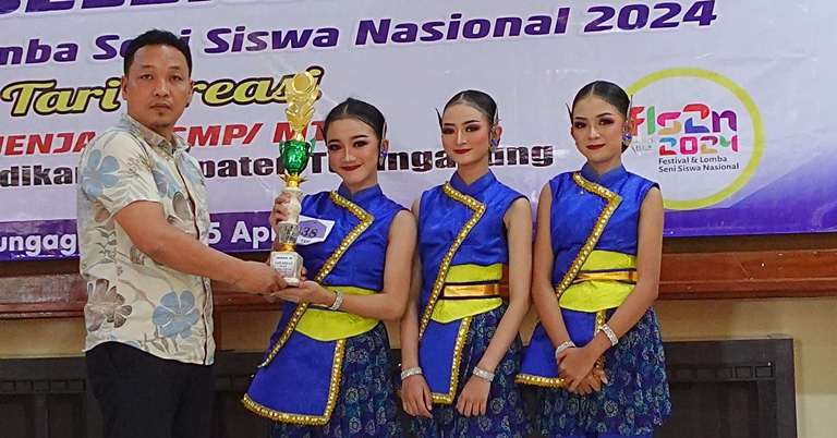 Dindik Tulungagung Selenggarakan FLS2N Tahap Dua, Berikut Daftar Juara Lomba Tari