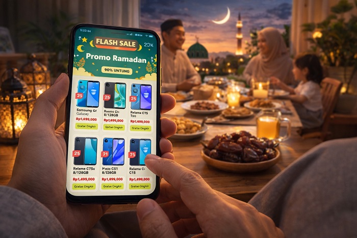 Daftar HP Rp 2 Jutaan Turun Harga Flash Sale Maret 2026, Pilihan Kado Lebaran Hemat 