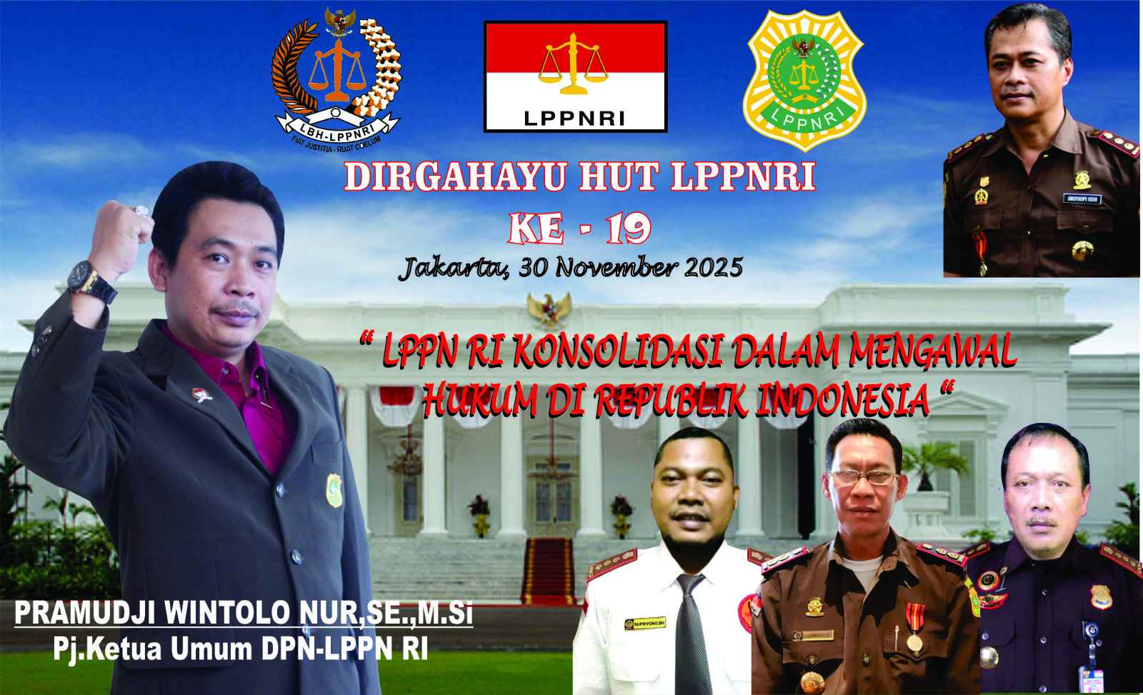 Peringati HUT ke-19, LPPN-RI Perkuat Konsolidasi dalam Mengawal Hukum Nasional