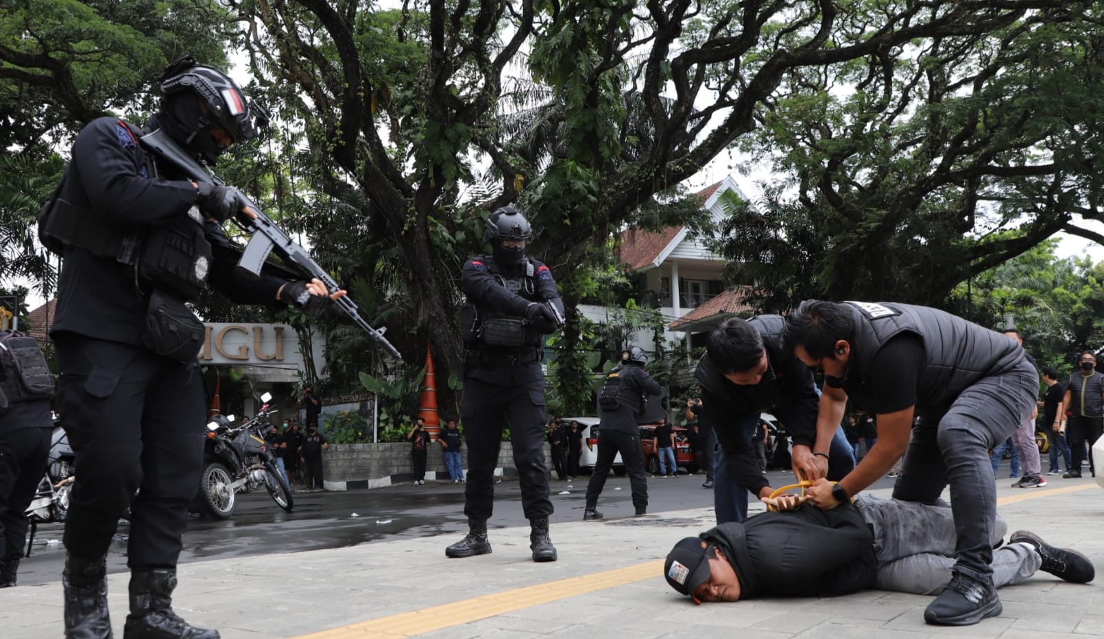 K9 Polresta Malang Kota Dilibatkan di Sispamkota Jogo Malang