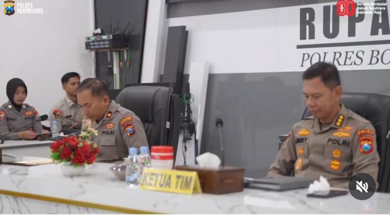 Tingkatkan Kualitas Pelayanan, Polres Bojonegoro Terima Supervisi Fungsi Operasi Polri