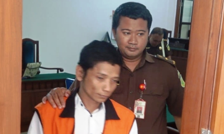 Terdakwa Penipuan Pengadaan Lahan Jalan Tol Bandara Dhoho Divonis 3 Tahun 4 Bulan 