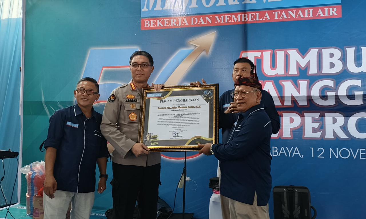HUT Ke-56 SKH Memorandum, Kombes Pol Jules Abast: Teruslah Menjadi Sumber Inspirasi dan Pengetahuan Masyarakat