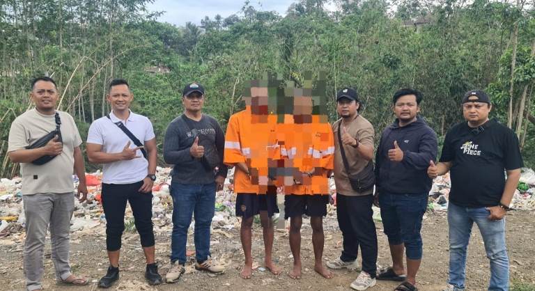 Polsek Kedungkandang Tangkap Dua Begal Motor Bersenjata Celurit di Malang