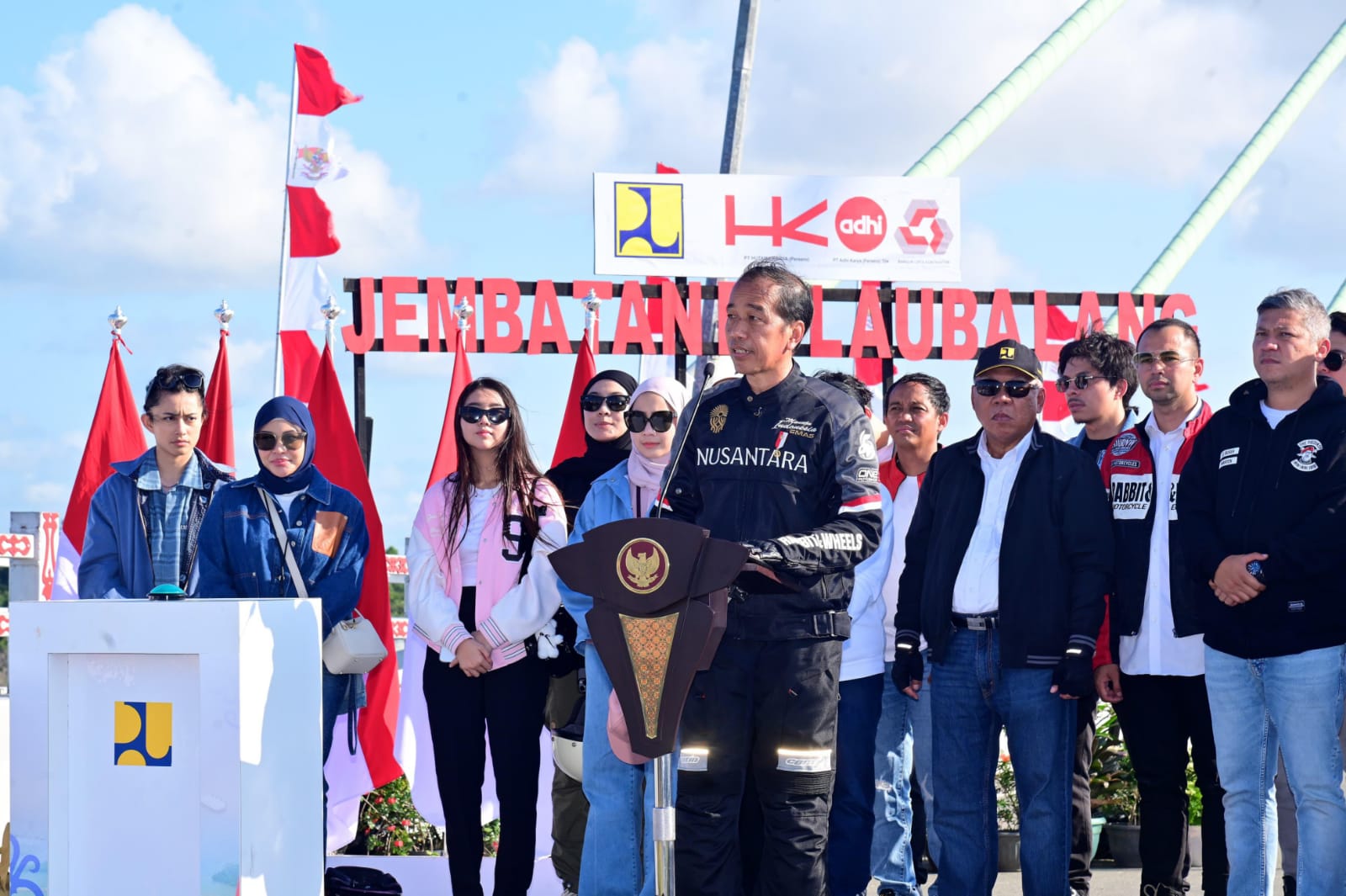 Dampingi Presiden RI Resmikan Jembatan Pulau Balang, Wamen ATR/BPN Dukung Konektivitas di Kaltim