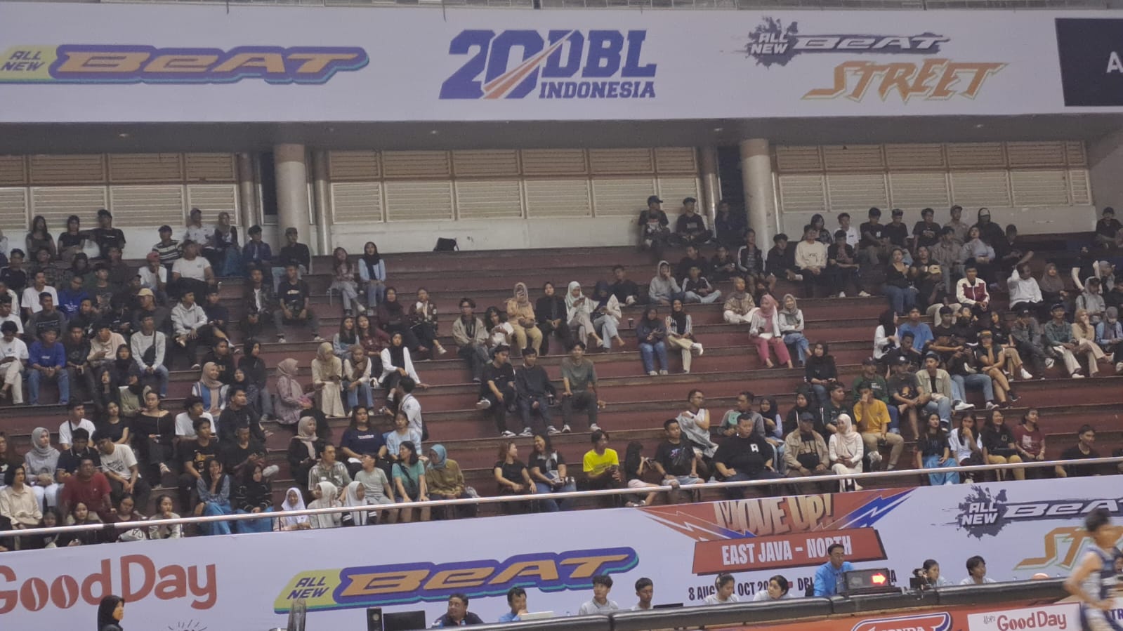 Polsek Gayungan Amankan Pertandingan Honda DBL With Kopi Good Day 2024