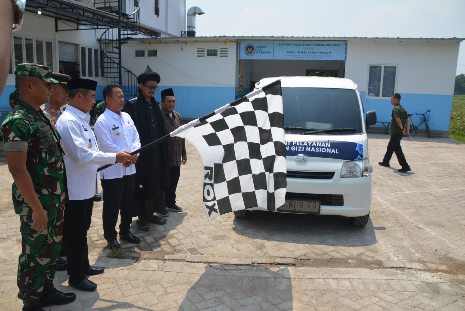 Gizi Gratis Anak Sekolah, Dapur SPPG Mejayan Resmi Beroperasi