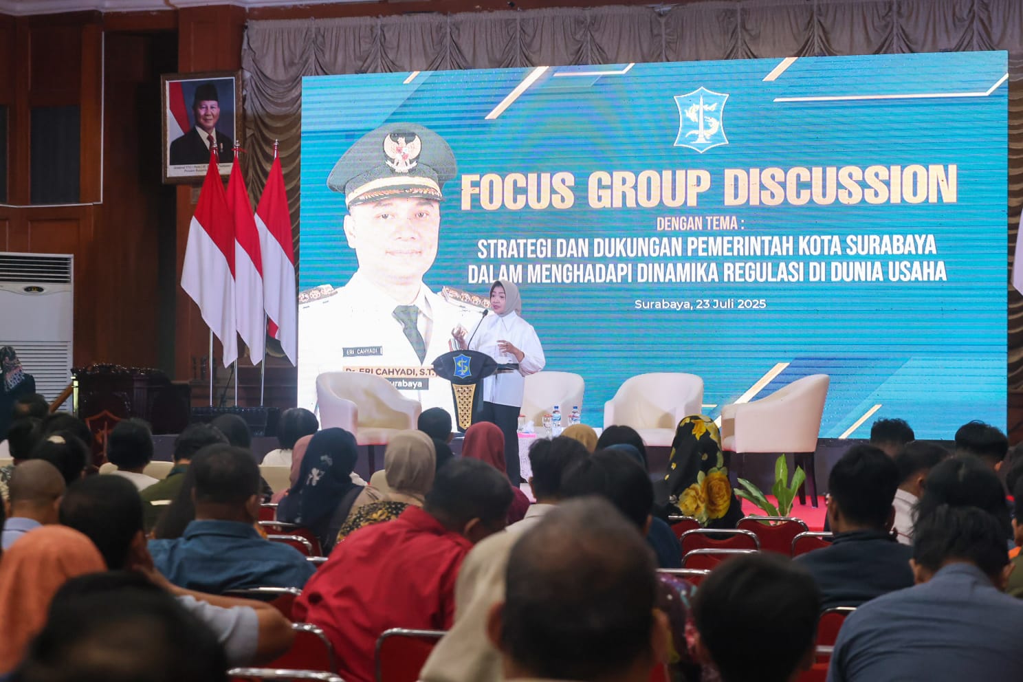 Pemkot Surabaya Dorong Kolaborasi Pengusaha Hadapi Dinamika Regulasi