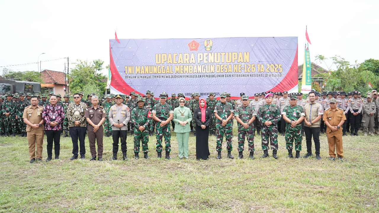 Catatan TMMD Ke-126 di Sidoarjo, Kemanunggalan TNI-Rakyat Hadirkan Infrastruktur Baru