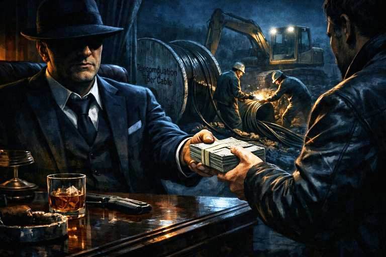 Diduga Ada Bos Besar di Balik Pelepasan Tersangka Pencurian Kabel Optik di Mojokerto