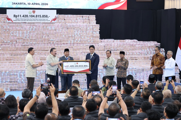 Presiden Prabowo Minta Hukum Jadi Instrumen Jaga Kekayaan Negara 