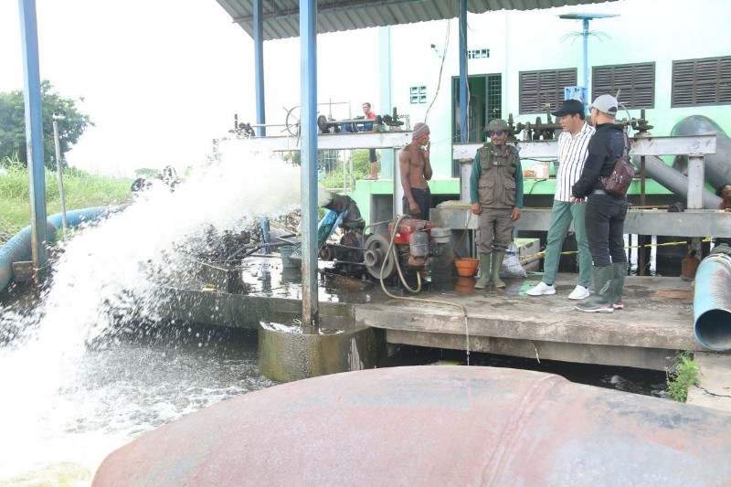 Proyek Rumah Pompa di Sidoarjo Deviasi 46 Persen, Bupati Subandi Perketat Pengawasan