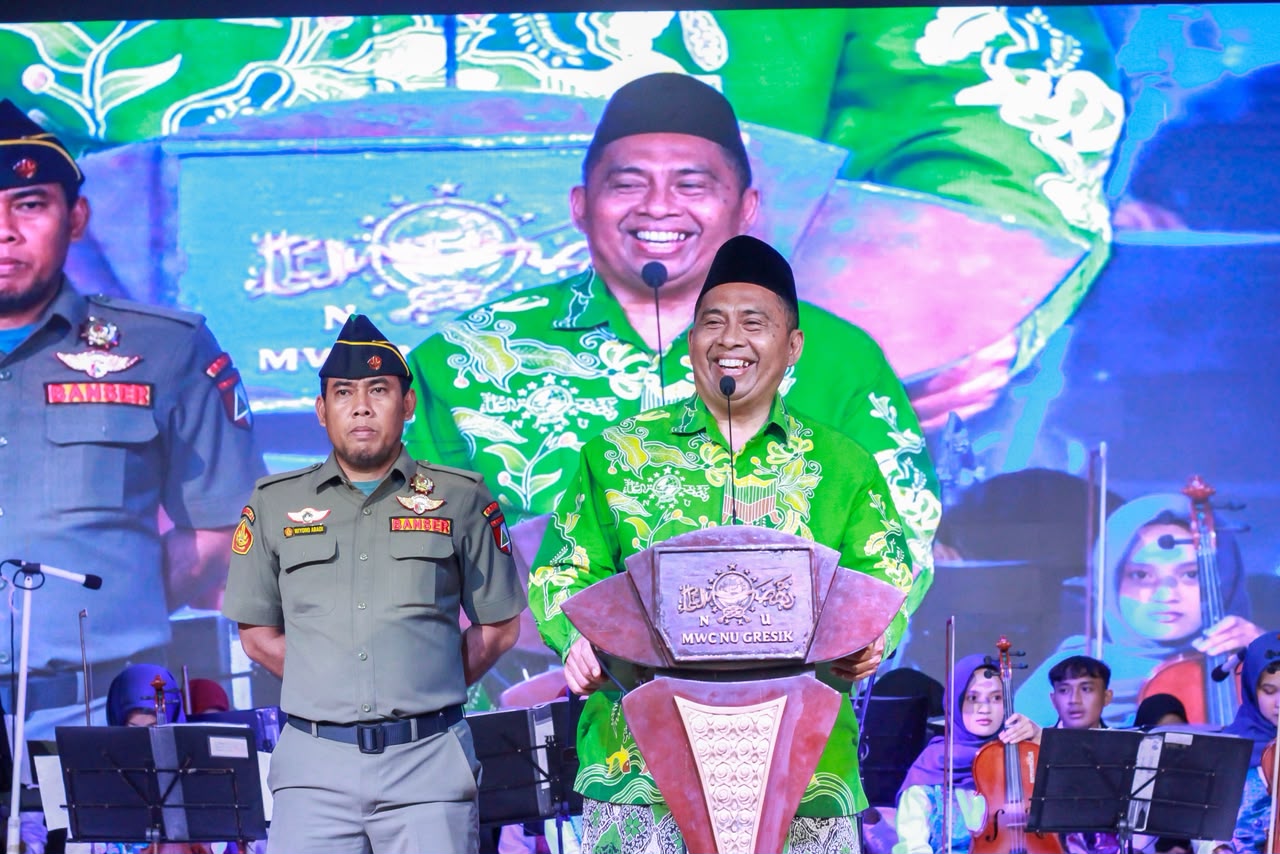 PCNU Gresik Resmi Luncurkan Logo Konfercab ke-21 Hasil Sayembara Nasional