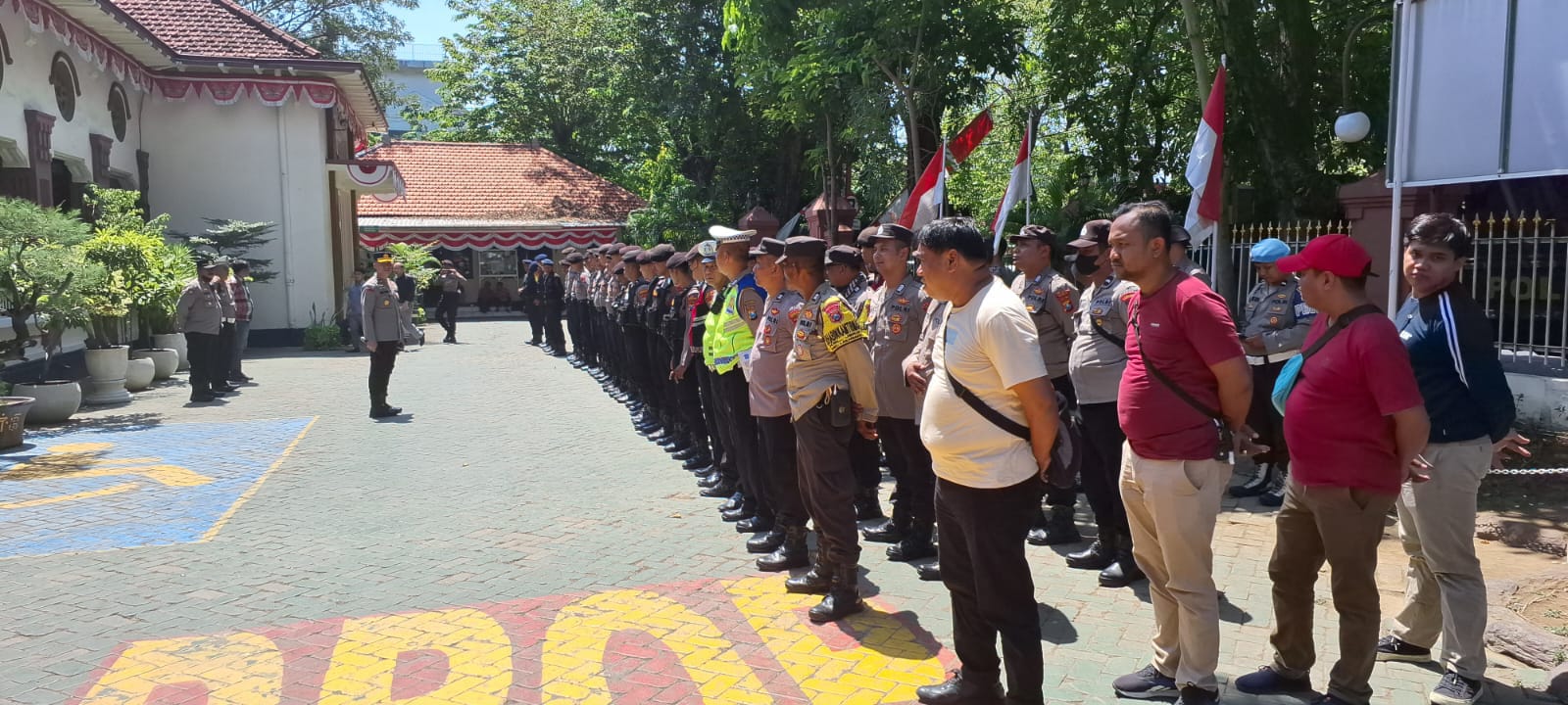 Apel Konsolidasi Amankan Sidang Pengeroyokan di PN Surabaya