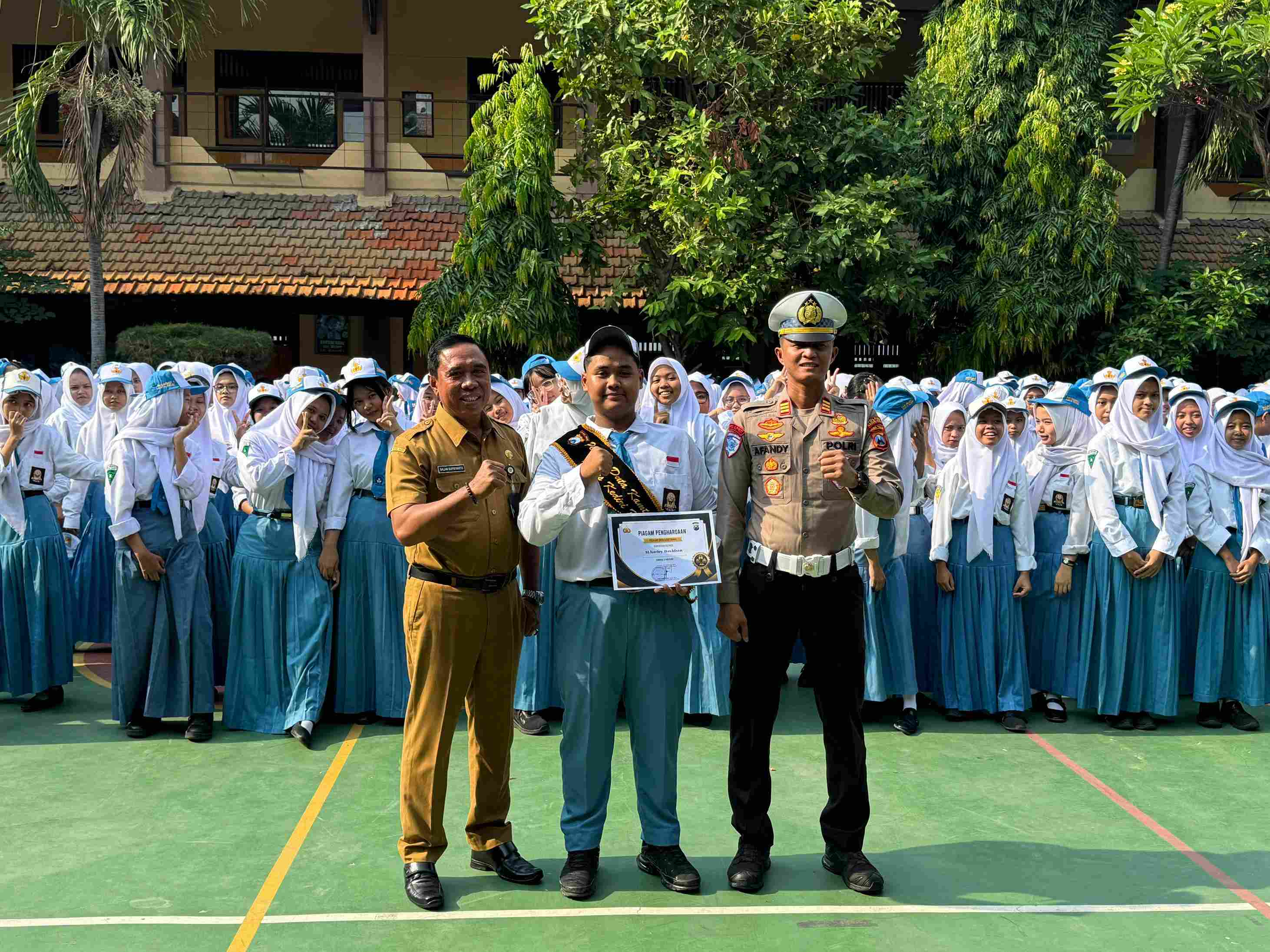 Bangun Karakter Pelajar, Polres Kediri Kota Aktifkan Police Goes to School