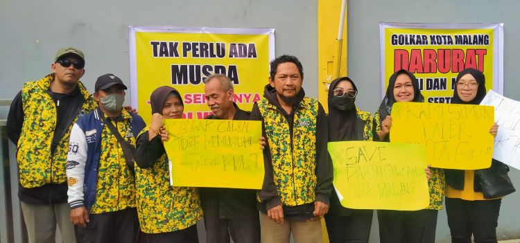 Di Musda Partai Golkar Kota Malang, Sejumlah PL Sampaikan Uneg-uneg