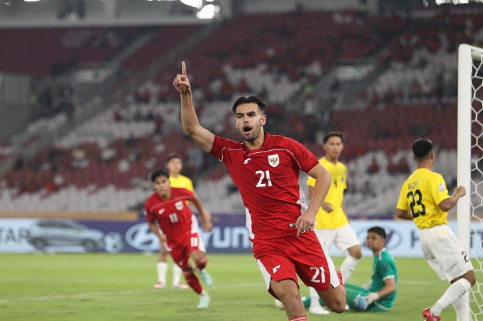 Timnas Indonesia U-23 Tampil Menggila di Babak Pertama, Bantai Brunei 7-0