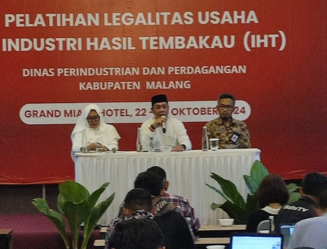 Disperindag Kabupaten Malang Gelar Pelatihan Legalitas IHT