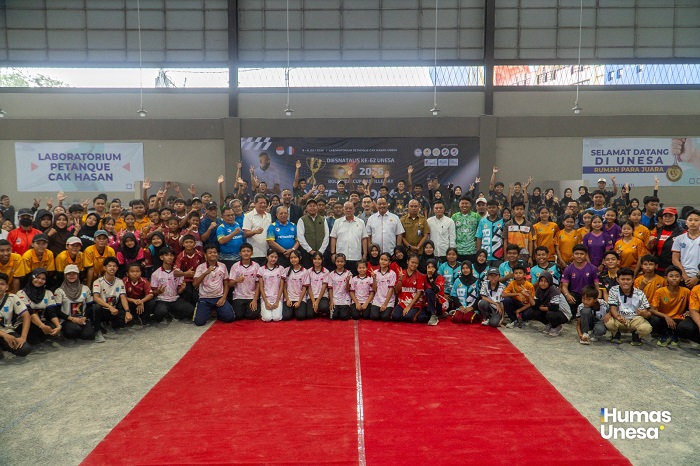 Unesa Petanque Tournament, Diikuti 420 Atlet dari 10 Provinsi